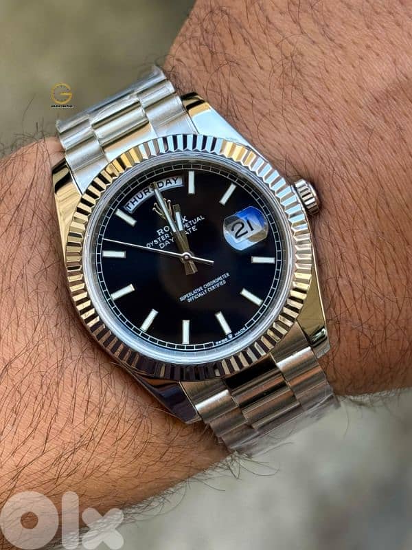 Rolex Daydate Black Dial 0