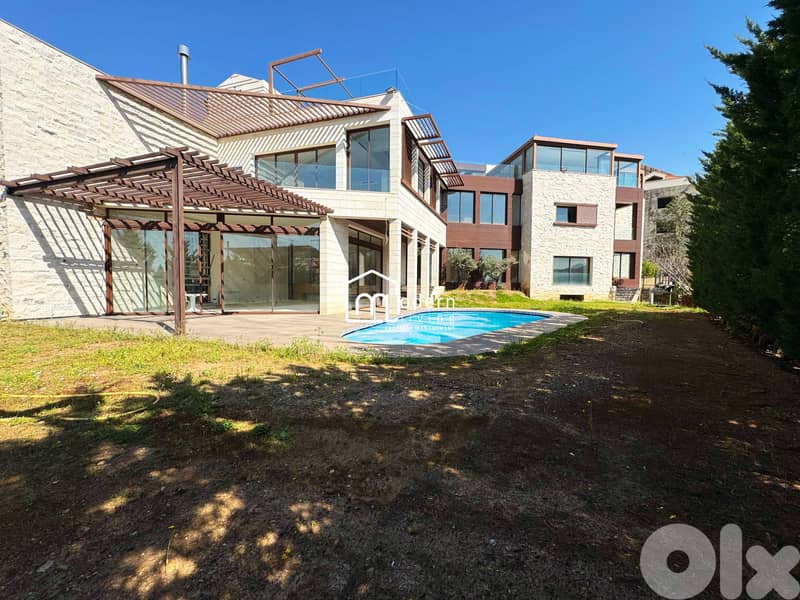 Open Sea View - Private Pool - Villa For Sale In Bsalim 0