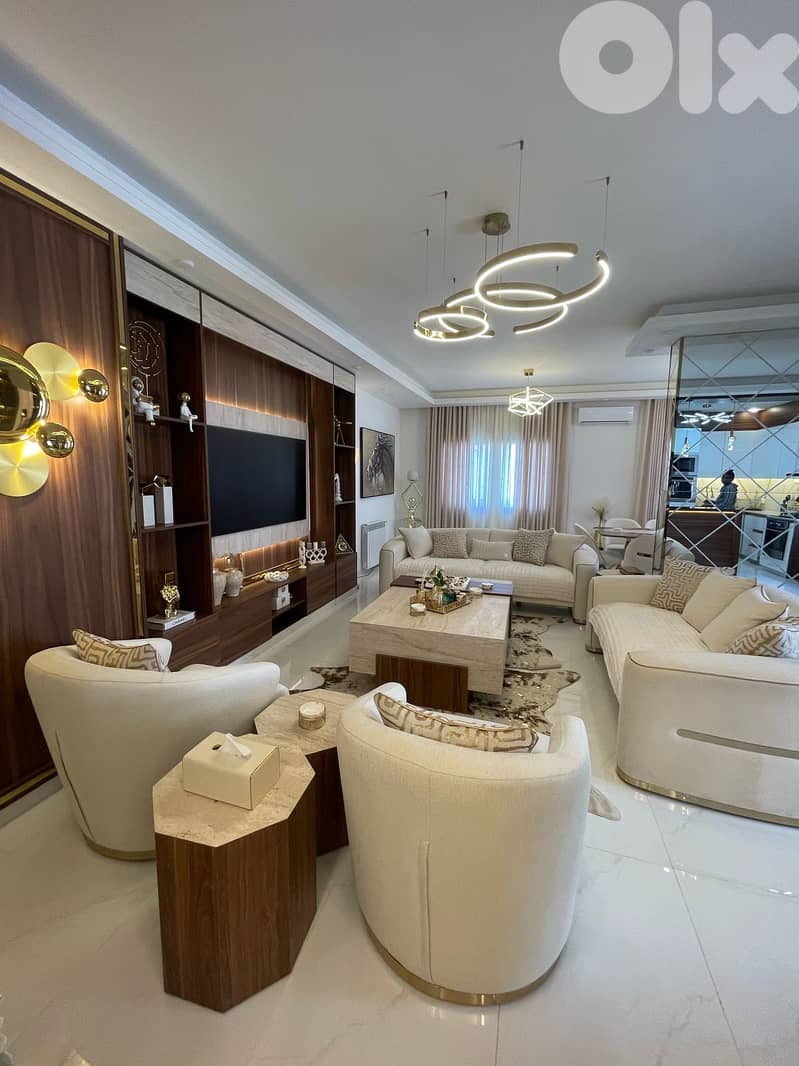 LUXURY FURNISHED APARTMENT FOR SALE IN MANSOURIEH, منصورية (MA-381) 0