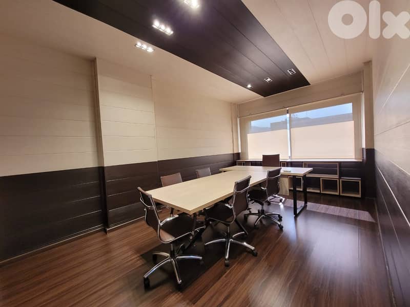 Furnished&Equipped Office 4 Rent in Ant Elias-Prime Location -انطالياس 0