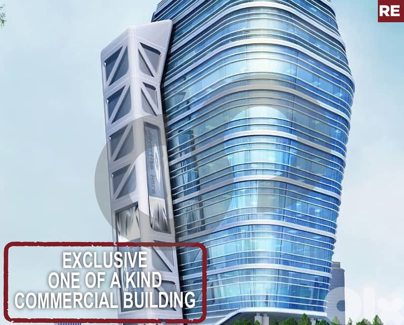 Exclusive-Commercial building-Badaro, Beirut/بدارو, بيروت REF#RE119370 0