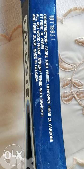 Lacoste unique tennis racket special made 2