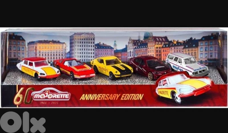 Majorette 5 car set diecast car model 1;64 0