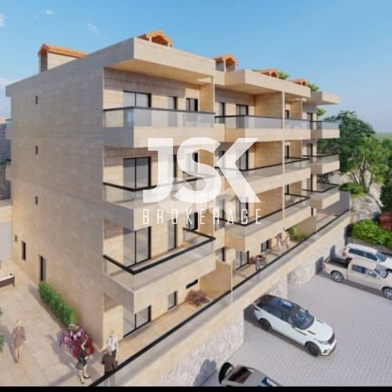 L17261 - Under-Construction Apartment With Terrace For Sale in Bsalim 0