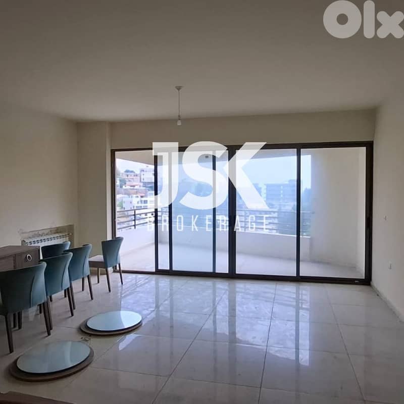 L17300 - Cozy Apartment With Great View For Sale in Nabey, El Metn 0