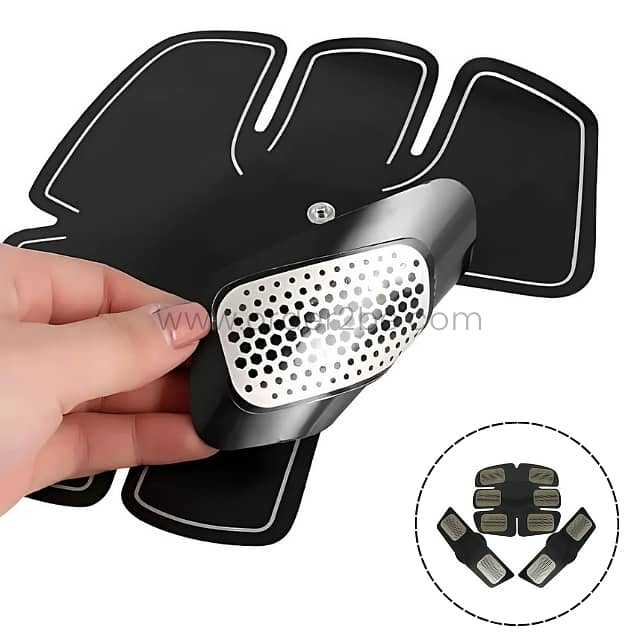 EMS 6-Pack ABS Trainer – 3-Piece Set for Muscle Tone & Fat Loss 2