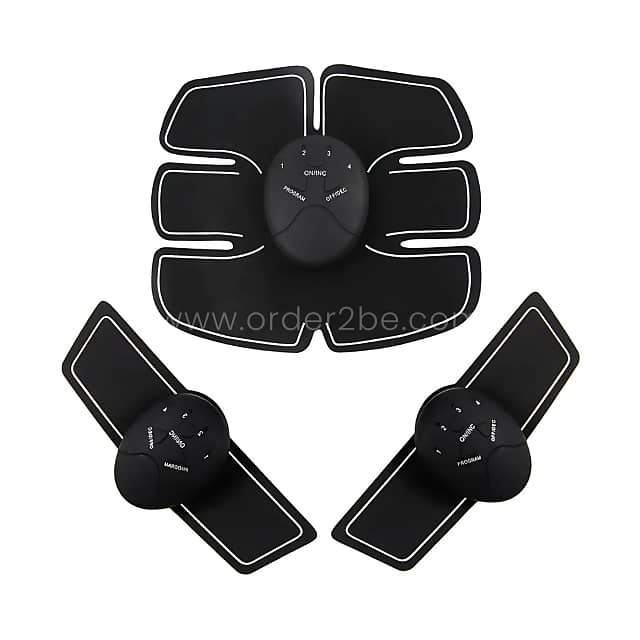 EMS 6-Pack ABS Trainer – 3-Piece Set for Muscle Tone & Fat Loss 4