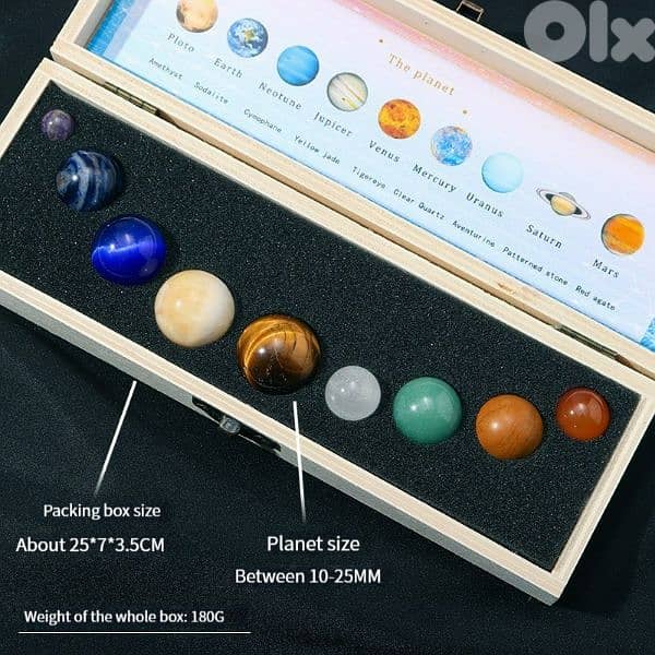good gift of gem stones set as the planets 1