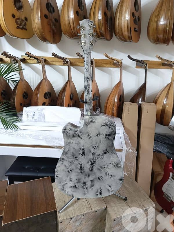 electro acoustic guitar customized 2