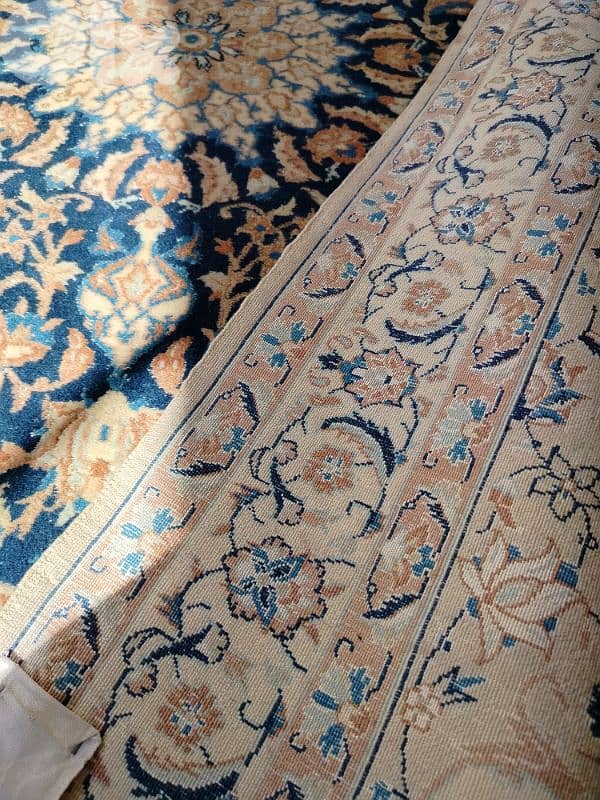 very old naiin sheshla habibian carpet 1