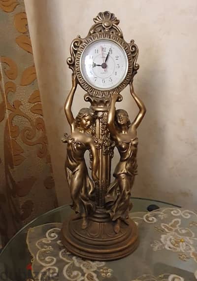 clock crosa art resin italy work 100%