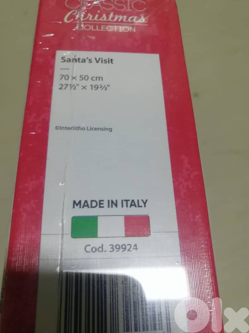 "Santa s visit" 1000pcs puzzle by Clementoni made in italy new sealed 1