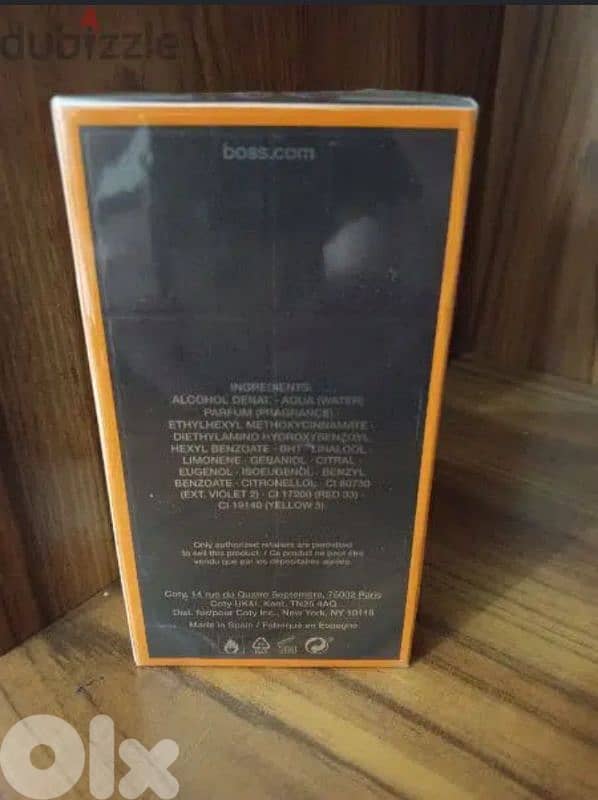 sealed Original Hugo Boss man orange 1