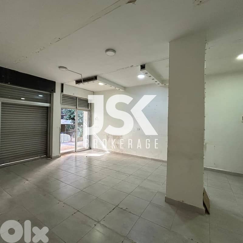L17406 - Shop With Terrace For Rent In Koraytem, Ras Beirut 0