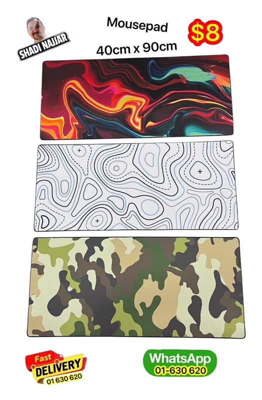 mouse pad 40cm x 90cm $8 1