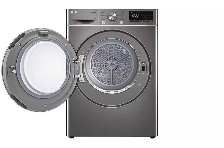 LG DUAL Inverter Heat Pump Dryer Smart Connectivity RH90V9PV8N نشافة 4