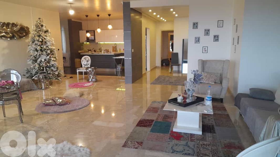 Luxurious Furnished Apartment+SeaView 4 Rent in Haret sakher -حارة صخر 0