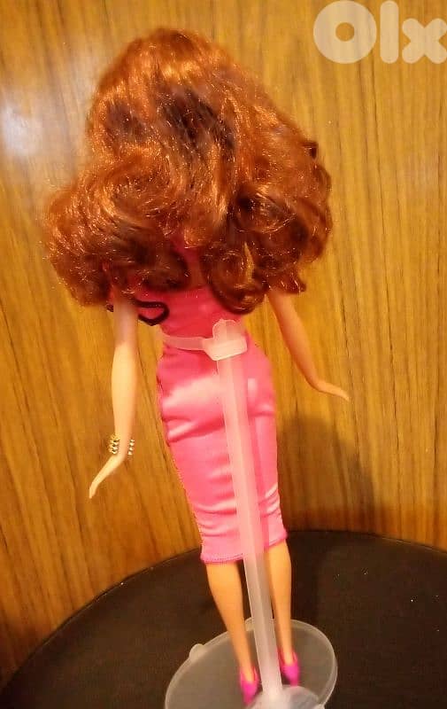 FASHION MIX N MATCH brunette Barbie Mattel great doll +own dress+Shoes 4