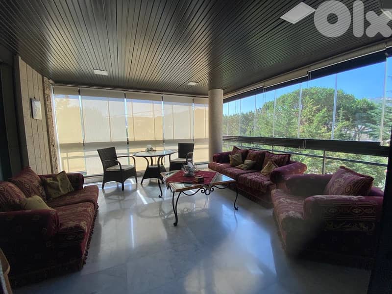 شقة للايجار في بعبداتFully furnished apartment for rent in Baabdat 0