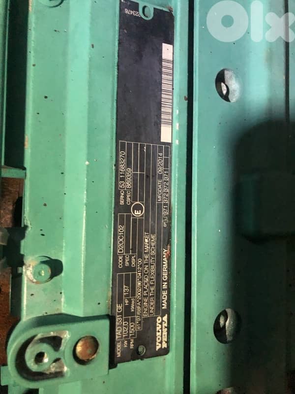 volvo tad531ge 8