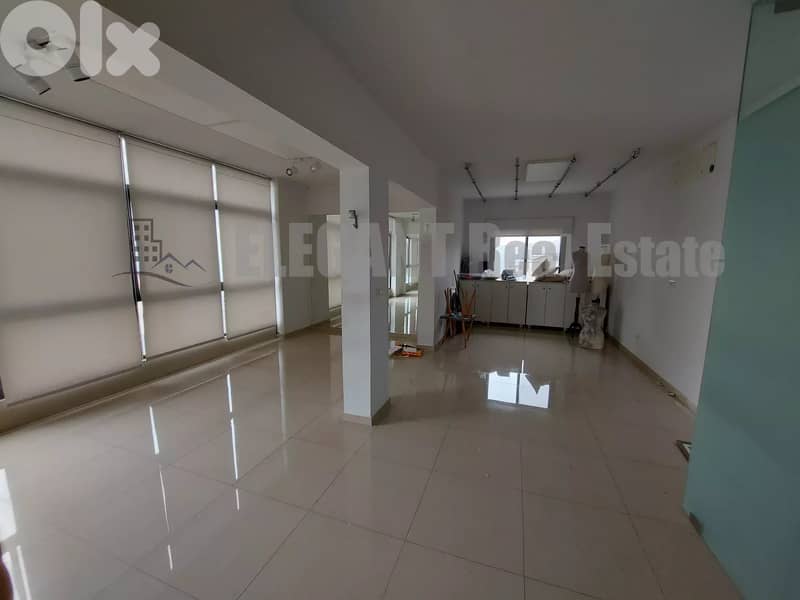 Prime location Office for rent in KfarHbab 0