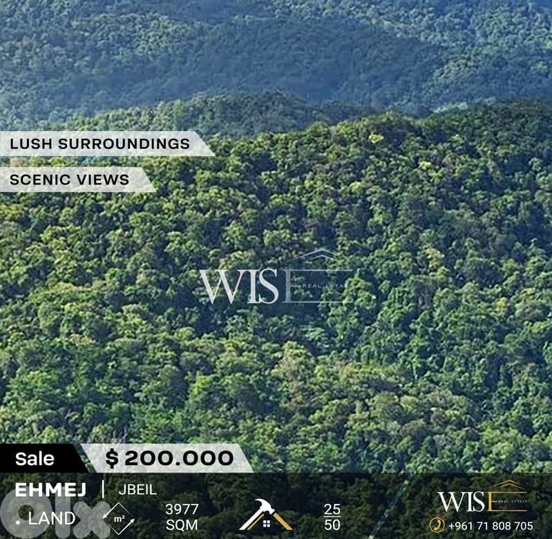 3977 SQM Land for SALE in Ehmej ! 0