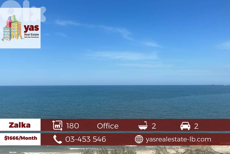 Zalka 180m2 | Office | Rent | Prime Location | Spacious | MJ | 0