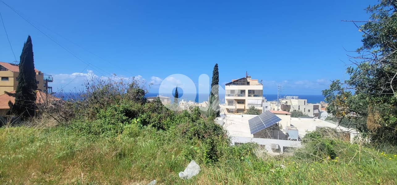 L17460 -Land With A Beautiful Seaview For Sale in Qartaboun, Jbeil 1