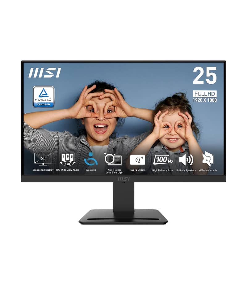 MSI PRO MP253 25" FHD 100HZ  BUSINESS MONITOR 1