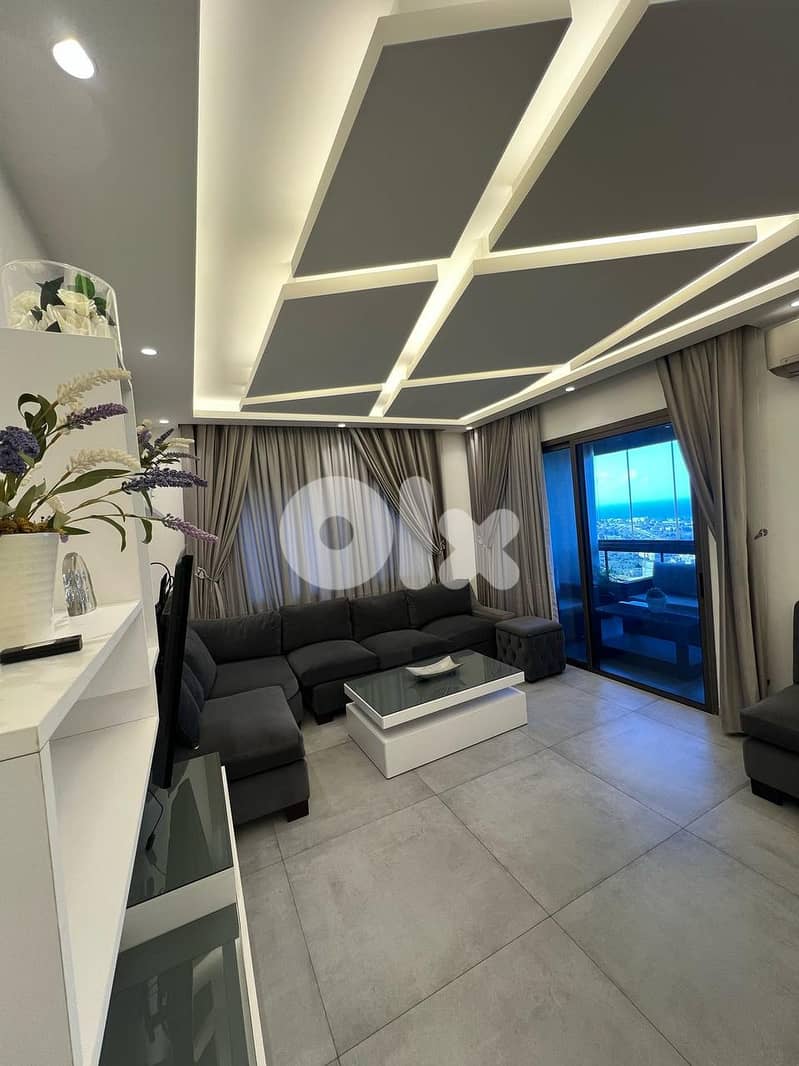 Lux modern, decorated Apartment+Sea View 4 Sale in Aamchit-عمشيت 0