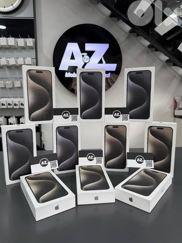 IPHONE 15PROMAX 512GB NEW 0