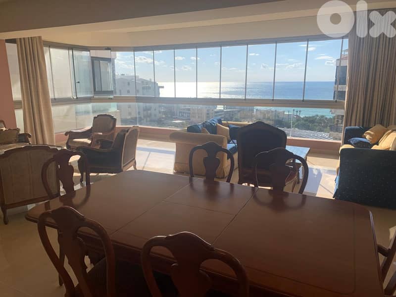 250 SQM FURNISHED Apartment in Khaldeh, Aley with Sea View 0