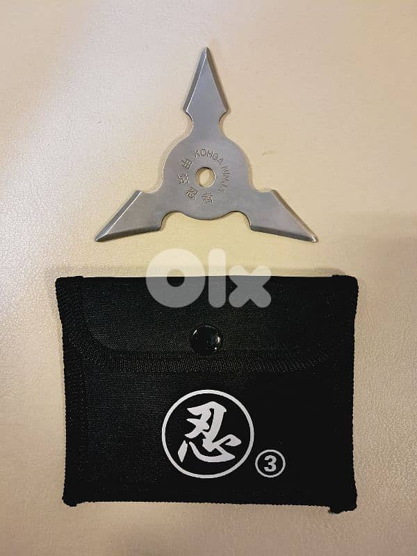 Original Metal Ninja Shuriken (3 wings) 0