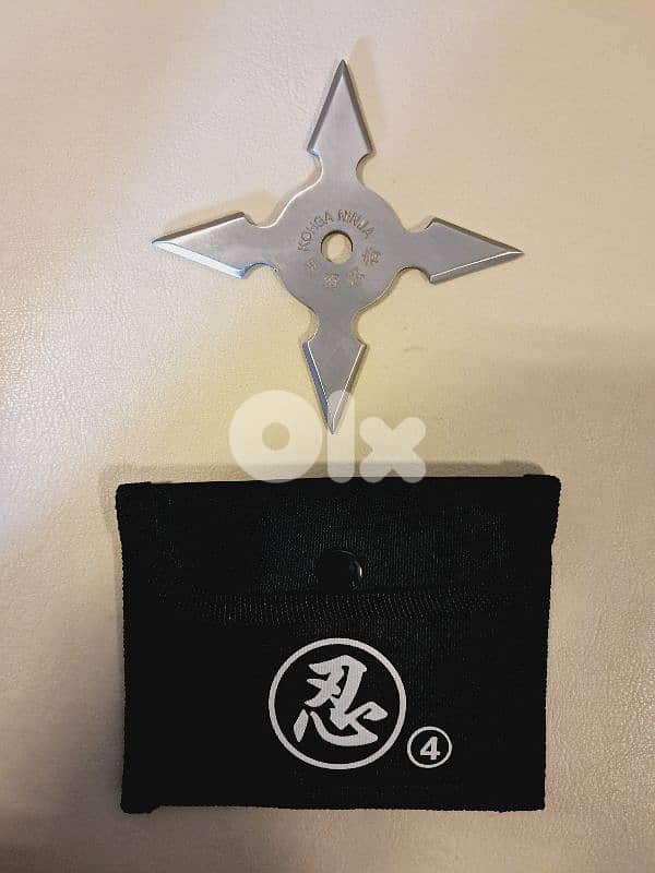 Original Metal Ninja Shuriken (4 wings) 0