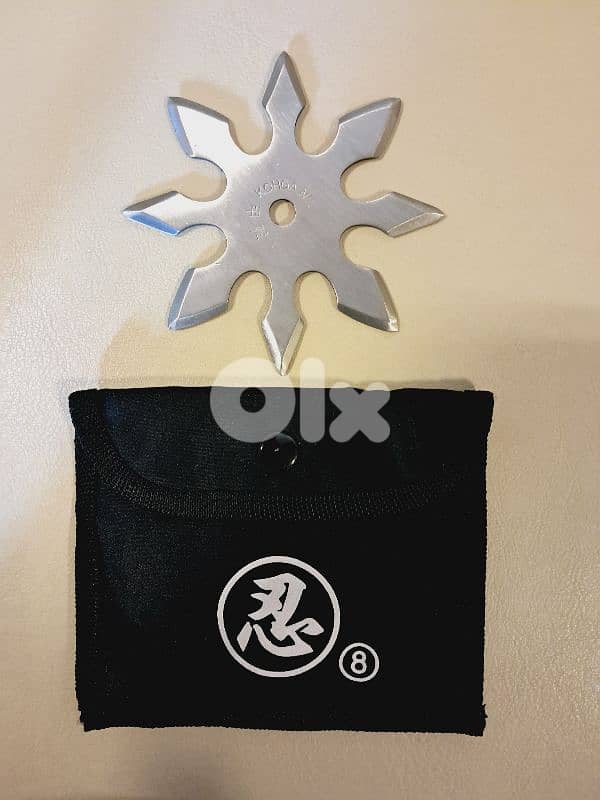 Original Metal Ninja Shuriken (8 wings) 0