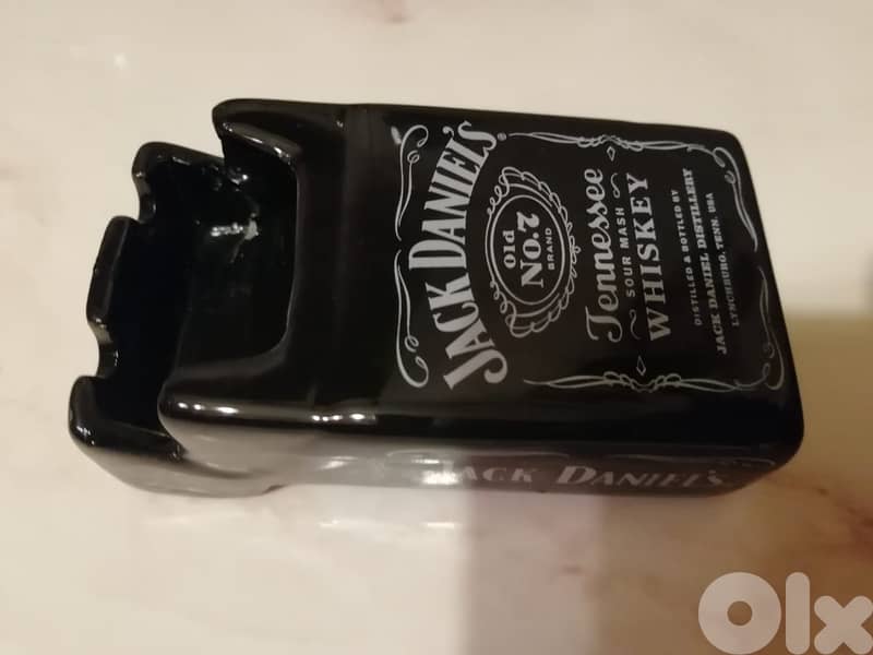 Jack Daniels ceramic ashtray 0