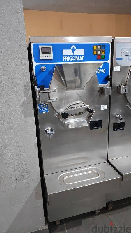 جمادات بوظة ايطالية carpigiani مستعملة 1