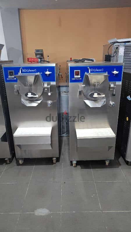 جمادات بوظة ايطالية carpigiani مستعملة 2