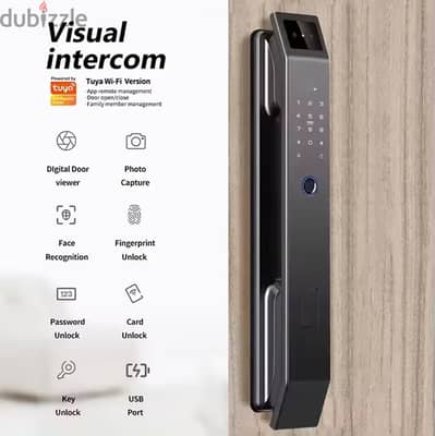 Smart Digital Door Lock 3D Face D-210 Recognition