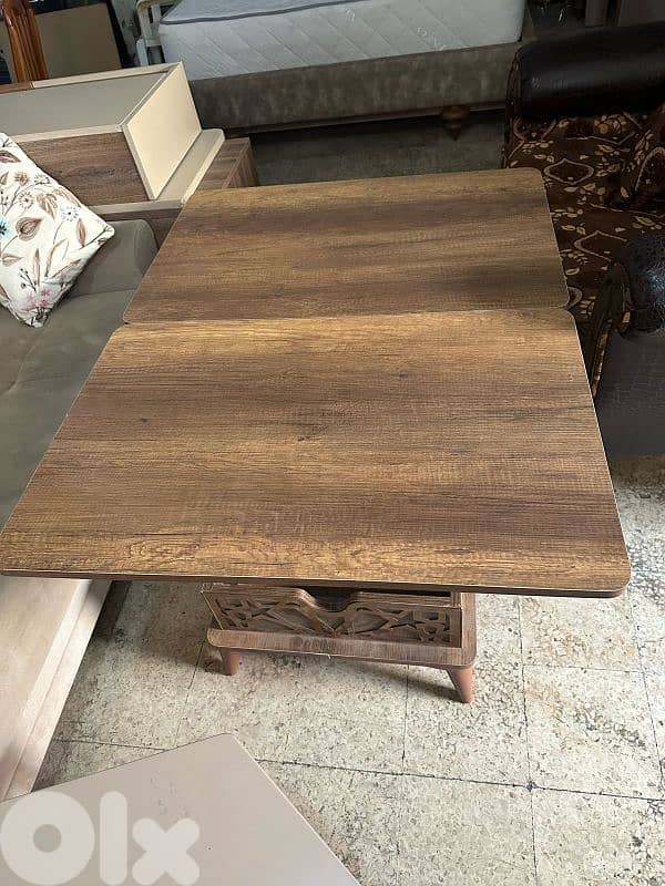 طاولة سفرة بتتكبر وبتتصغر تركية 0