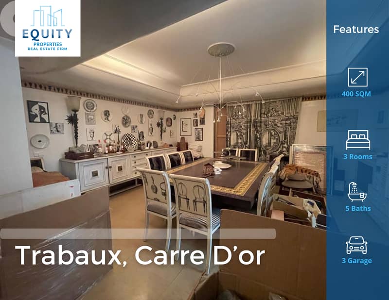 400 SQM Apartment With Terrace For Sale In Achrafieh #JZ158024 0