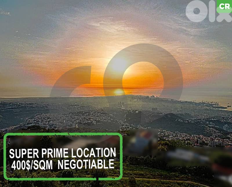 Unobstructed panoramic Sea View,Ain Saadeh/عين سعادة REF#CR119557 0