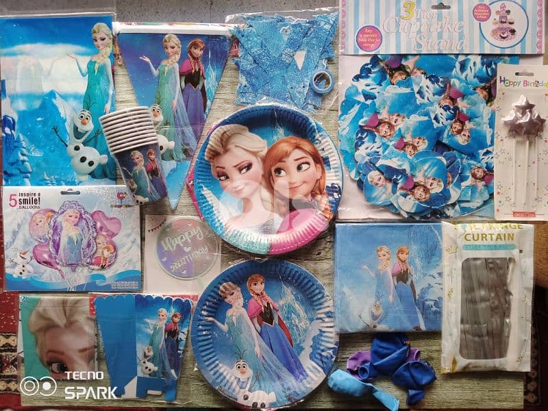 Frozen birthday decoration 2