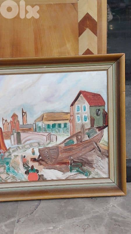 لوحة رسم زيتي 1