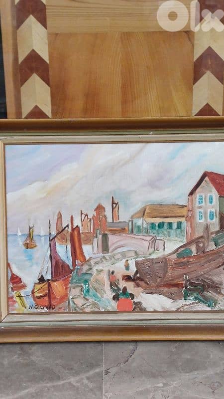 لوحة رسم زيتي 3