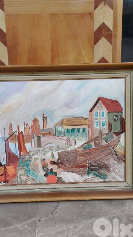 لوحة رسم زيتي 4