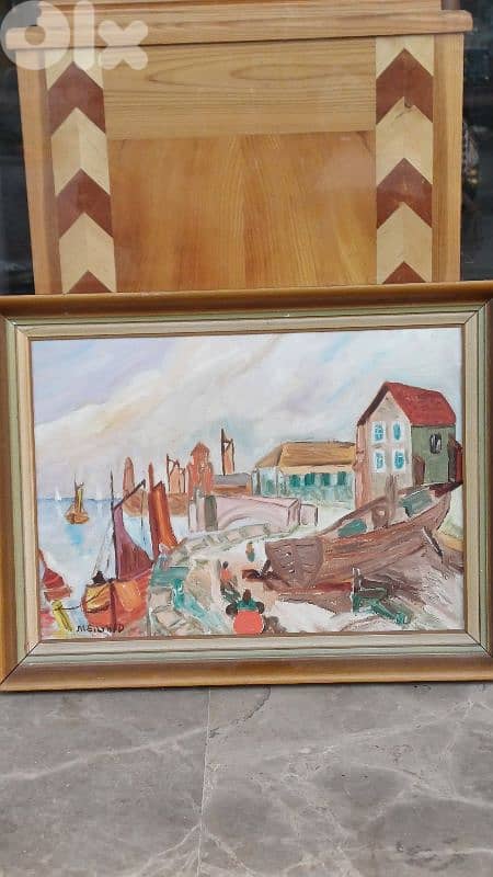 لوحة رسم زيتي 5