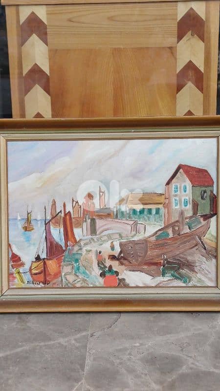 لوحة رسم زيتي 6