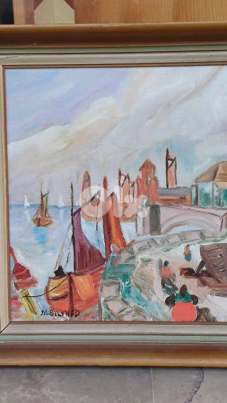 لوحة رسم زيتي 7