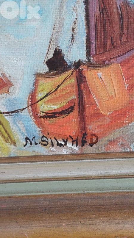 لوحة رسم زيتي 8